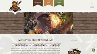 
                            2. Monster Hunter Online