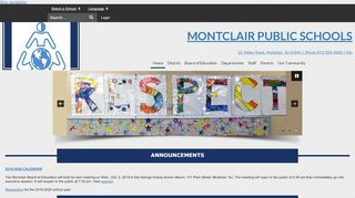 
                            4. Montclair Public Schools: Home