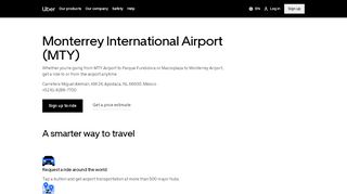 
                            4. Monterrey International Airport | Uber