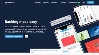 
                            10. Monzo – The bank of the future