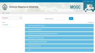 
                            4. Moocs ANU: Course categories