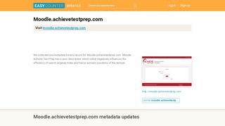 
                            7. Moodle Achieve Test Prep …