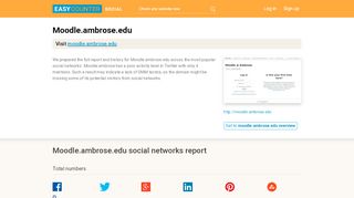 
                            5. Moodle Ambrose (Moodle.ambrose.edu) full …