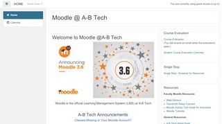 
                            10. Moodle @ A-B Tech