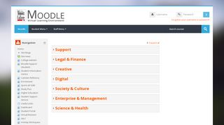 
                            3. Moodle: Course categories - Sir George Monoux College