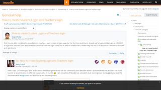 
                            4. Moodle in English: How to create Student Login and Teachers login ...