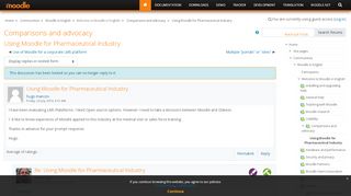 
                            6. Moodle in English: Using Moodle for Pharmaceutical Industry