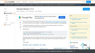 
                            9. Moodle Mobile 3.7.0 - Stack Overflow