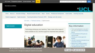 
                            3. Moodle | Teaching & Learning - UCL - London's Global University