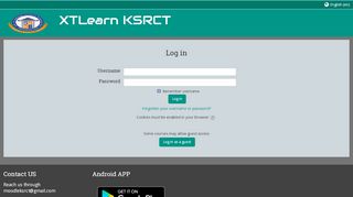 
                            2. Moodle Training - Xtlearn KSRCT