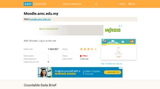 
                            2. Moodle.amc.edu.my: AMC Moodle: Log in to the site