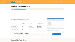 
                            7. Moodle.chowgules.ac.in: Chowgules Learn Anytime Any Place