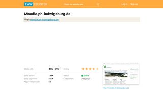
                            2. moodle.ph-ludwigsburg.de - E-Learning Plattform PHL