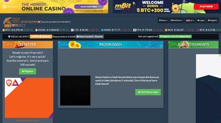 
                            4. Moon Dash, Dash faucet with free timer! | CMG