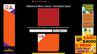 
                            1. Moon Litecoin - Free Litecoin Faucet