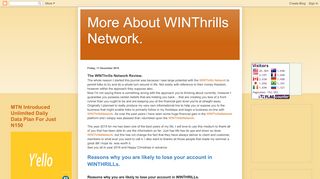 
                            3. More About WINThrills Network. - blogspot.com