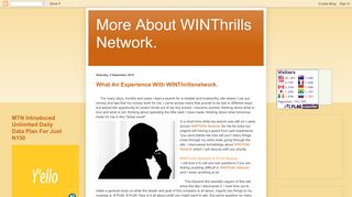 
                            7. More About WINThrills Network.