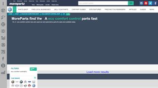 
                            1. MoreParts find Vw A ecu comfort control parts fast