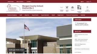 
                            3. Morgan County School District Re-3 / Homepage