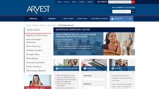 
                            4. Mortgage and Home Loan Online Servicing Center |Arvest Bank