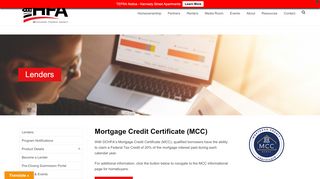 
                            7. Mortgage Credit Certificate (Lenders) – DCHFA