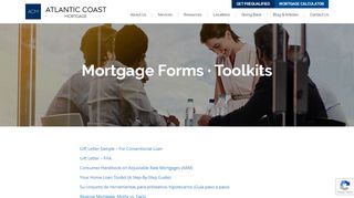 
                            6. Mortgage Forms & Tools | Atlantic Coast Mortgage