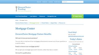 
                            3. Mortgage Web Center - OwnersChoice Funding