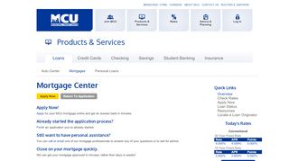 
                            5. Mortgage Web Center - Products & Services
