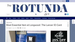 
                            6. Most Essential Item at Longwood: The Lancer ID Card | News ...