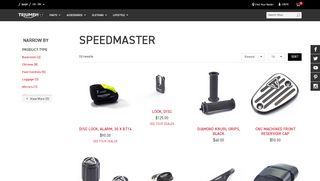 
                            8. Motorcycle Accessories for Speedmaster | Triumph Motorcycles