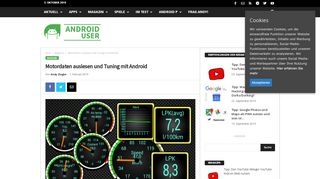 
                            5. Motordaten auslesen und Tuning mit Android | Android User