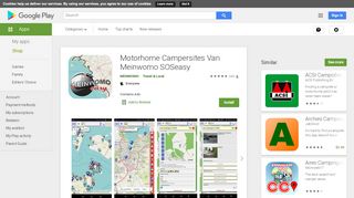 
                            3. Motorhome Campersites Van Meinwomo SOSeasy - Apps on ...