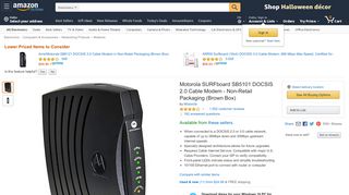 
                            9. Motorola SURFboard SB5101 DOCSIS 2.0 Cable Modem - Non ...