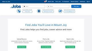 
                            9. mountjoy.jobs: Mount Joy Jobs Near Me