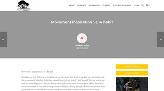 
                            5. Movement inspiration 1.3.14 habit - Evolve Move Play