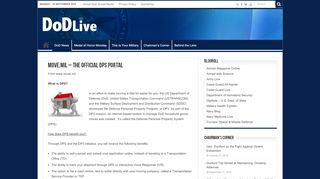 
                            4. Move.mil – The Official DPS Portal | DoDLive