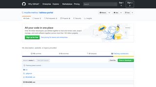 
                            2. mozilla-metrics/tableau-portal - GitHub
