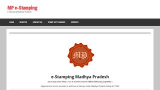
                            4. MP e-Stamping – e-Stamping Madhya Pradesh