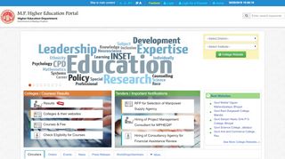 
                            7. MP HED Portal - Higher Education Portal of Government of Madhya ...