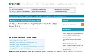 
                            10. MP Rojgar Panjiyan Online Registration Form 2019- …