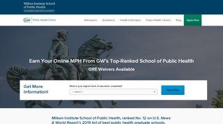 
                            4. MPH@GW: Online Master of Public Health Programs