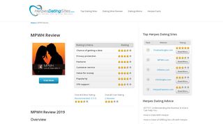 
                            6. MPWH Review, MPWH.com Review - Herpes Dating Sites