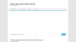 
                            5. mqa bursary scheme login – Online Bursaries …