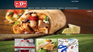 
                            4. Mr. Ds Foods | The official website of Mr. D's Fresh Foods