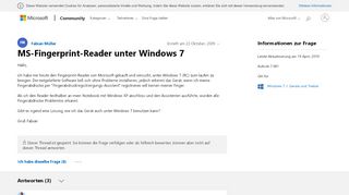 
                            6. MS-Fingerprint-Reader unter Windows 7 - Microsoft Community