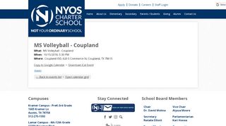 
                            5. MS Volleyball - Coupland | NYOS Charter School