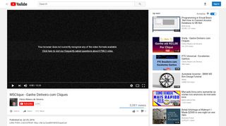 
                            5. MSClique - Ganhe Dinheiro com Cliques - YouTube