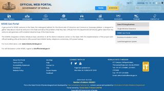 
                            1. MSME Geo Portal - Government of Kerala, India