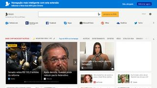 
                            7. MSN Brasil | Hotmail, Notícias, Horóscopo do dia, Famosos ...