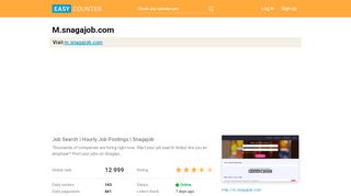 
                            3. M.snagajob.com: Job Search | Hourly Job Postings | Snagajob